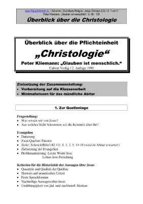 Jesus Lebenslauf Kurzfassung & Historische Jesusforschung: Herrscher um Jesu Geburt und mehr