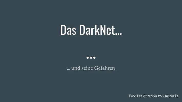 Das Darknet: Wie sieht das aus und wie kommt man rein?