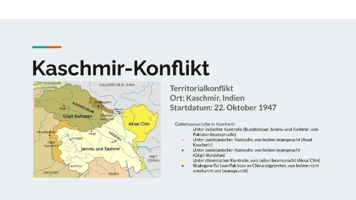 Kaschmir-Konflikt 2023: Einfach erklärt und Aktuell