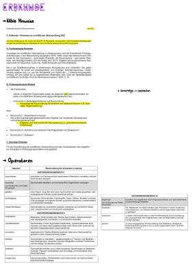 Geographie Abi 2023 Lernzettel – Erdkunde, Deutsch, Geschichte & mehr!