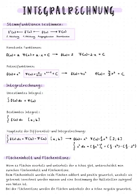 Integralrechnung