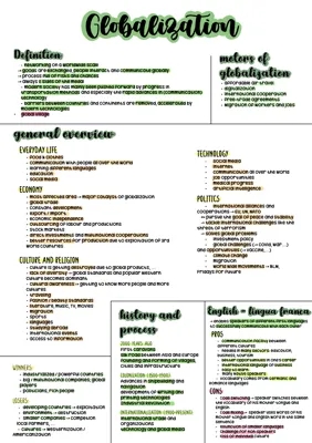 Globalization Examples and Its Impacts on Society and Environment