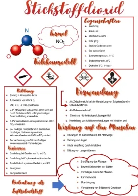 Stickstoffmonoxid und Stickstoffdioxid – Eigenschaften, Verwendung und Wirkung auf den Menschen