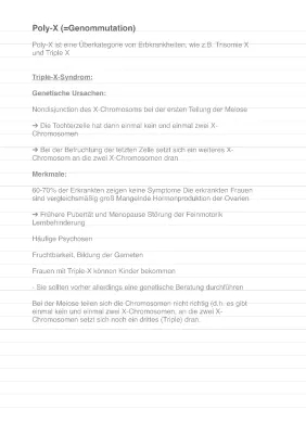 Understanding Chromosome Mutations: Poly-X, Klinefelter, Turner Syndromes