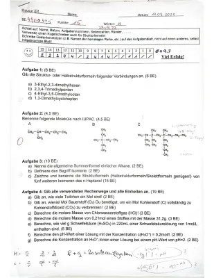 IUPAC/Isomerie/Mol/pH-Wert