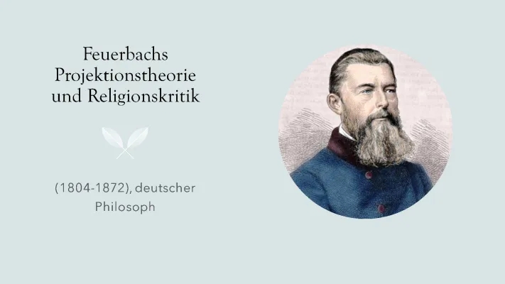 Feuerbach‘s Projektionstheorie und Religionskritik