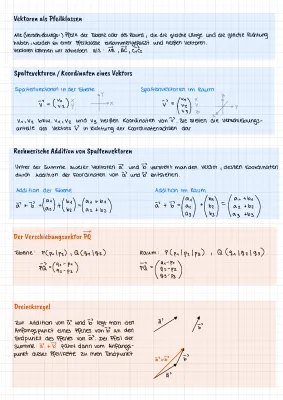 Vektoren Rechenregeln: Erklärung und Beispiele