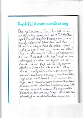 Kapitel 2 Das Lächeln der Spinne Zusammenfassung und Analyse