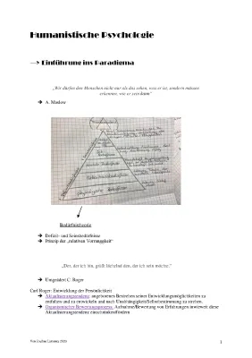 Carl Rogers und Maslow Pyramide einfach erklärt: Selbstkonzept und Bedürfnisse