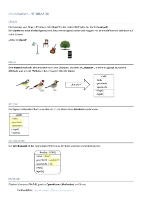 Java Grundlagen: PDF, Befehle & Klassen für Anfänger