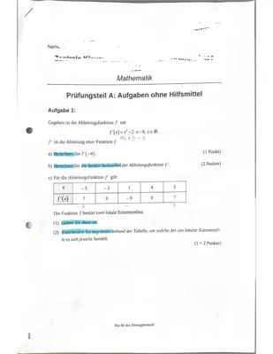 Mathe ZK 2023-2024 Lösungen und Zentrale Klausuren NRW