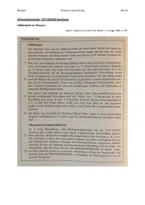 Alles über das Tay-Sachs-Syndrom: Symptome, Therapie und Lebenserwartung