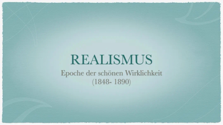 Realismus Epoche: Merkmale, Autoren und Werke