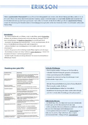 Das Erikson Stufenmodell einfach erklärt - Psychosoziale Entwicklung in 8 Stufen