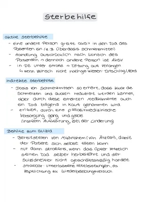 Sterbehilfe: 216 und 217 StGB, assistierter Suizid und Ethik