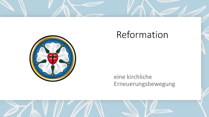 Reformation for Kids: Easy Summary, 5 Reasons, and Luther's Role