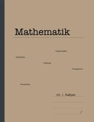 Mathematik ANALYSIS Nullstellen, Extremstellen, Ableitung etc.