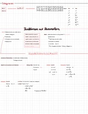 E-Funktionen Lernzettel: Grundlagen, Parameter und Kurvendiskussion