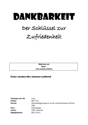 Dankbarkeit und Zufriedenheit: Tipps, Sprüche und Zitate für dich