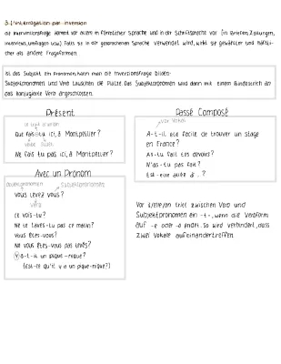 Comment poser une question par inversion en français ?