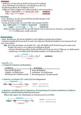 Einfache Erklärungen: Oxidation und Reduktion, Redoxreaktionen und Beispiele