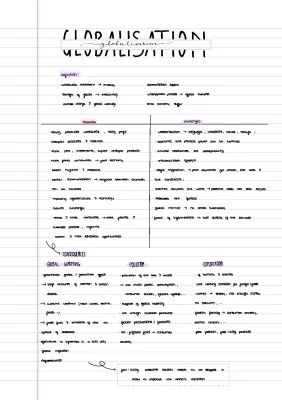 Englisch Klausur Q1: Globalisierung & Speech Analysis Beispiel