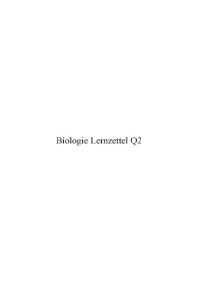 Enzymatik Biologie Lernzettel für Klasse 11: Enzyme, Neuronale Informationsverarbeitung & Sinnesorgane einfach erklärt