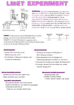 Libet-Experiment: Aufbau, Durchführung und Kritik - Einfach erklärt