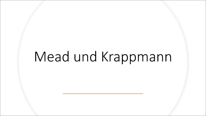 Mead und Krappmann: Symbolischer Interaktionismus einfach erklärt