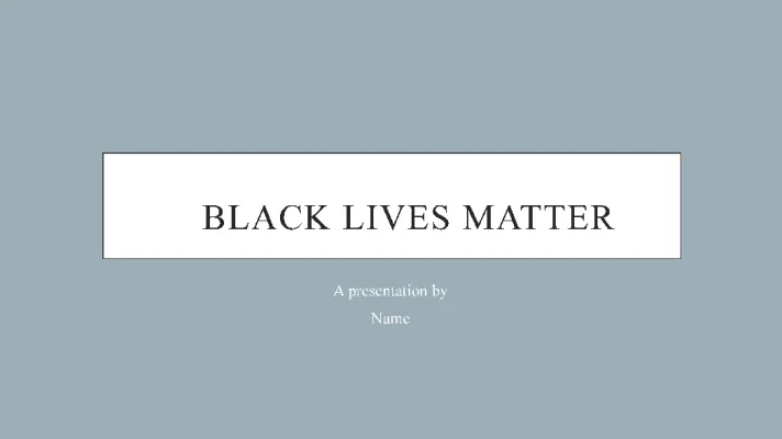 What is Black Lives Matter? Learn About George Floyd and the 2020 Events