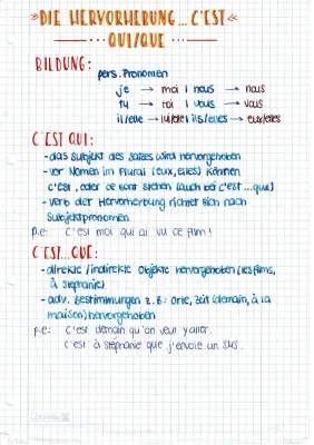 C'est qui, c'est que: Übungsheft mit Lösungen