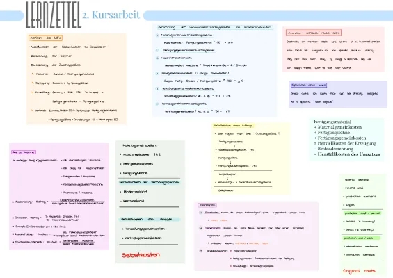 Maschinenkosten & Betriebsabrechnungsbogen - Einfach erklärt