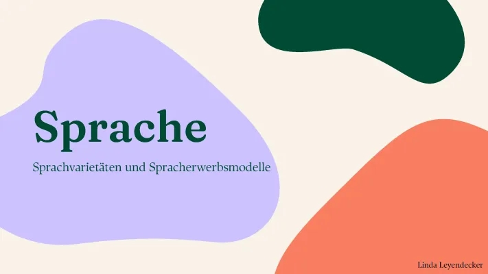 Sprachwandel und Spracherwerb: Veränderung und Beispiele