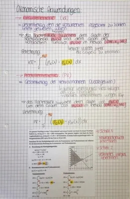 Integralrechnung einfach erklärt: Konsumenten- und Produzentenrente