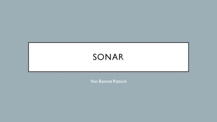 Cool Facts About Sonar: Can You Hear It? Is It Dangerous?