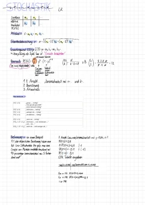Stochastik Formeln - Erwartungswert, Standardabweichung und mehr!