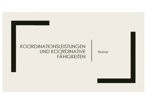 Interpersonale und Intrapersonale Koordination: Beispiele und Übungen für Sport und Motorische Fähigkeiten