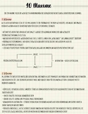 10 Maxime Hurrelmann Zusammenfassung und PDF - Einfach erklärt mit Beispielen und Tabelle