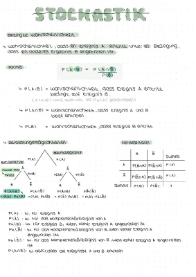 Bedingte Wahrscheinlichkeit, Stochastische Unabhängigkeit und Bernoulli-Kette einfach erklärt