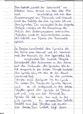 Berühmte Gedichte über Sehnsucht - Analyse: Rilke, Goethe, Eichendorff und mehr!