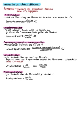 BWL Rentabilität und Wirtschaftlichkeit einfach erklärt - Fachabi 2022