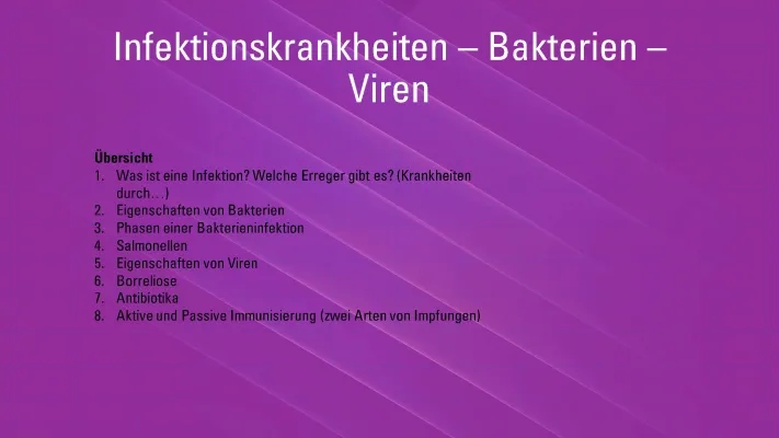 Bakterien und Viren - Wachstum und Vermehrung ganz einfach erklärt