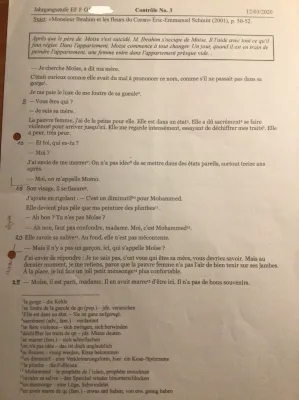 Monsieur Ibrahim et les fleurs du Coran Analyse PDF et Résumé