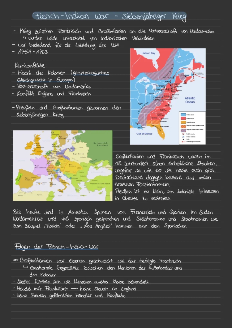 Der siebenjährige Krieg 