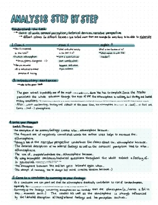 Atmosphere Analysis for Fictional Texts: Easy Steps and Examples