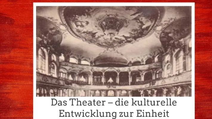 Entdecke das Theater vom 17. bis 19. Jahrhundert