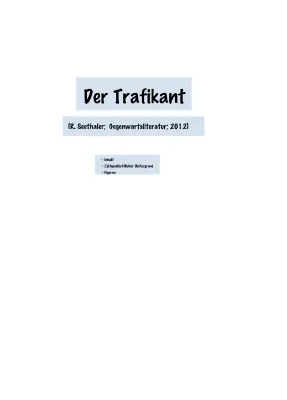 Fabian oder Der Gang vor die Hunde Zusammenfassung und Erich Kästners Der Trafikant Analyse