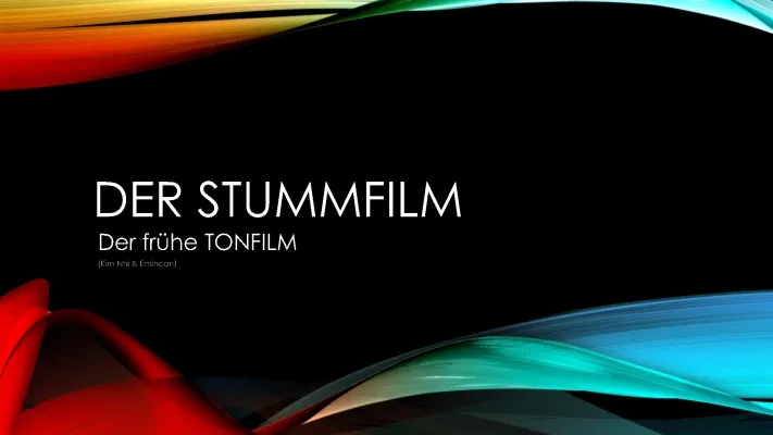 Der erste Stummfilm 1895 und frühe Klassiker - Stumm- und Tonfilm Geschichte