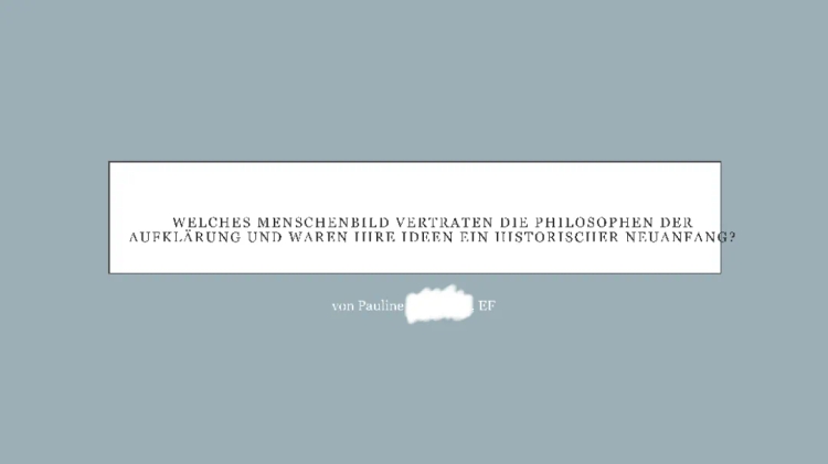 Das Menschenbild der Aufklärung einfach erklärt - Kant, Locke, Montesquieu