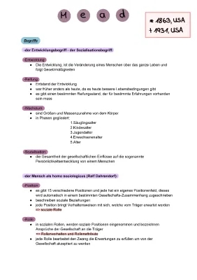 Mead und Krappmann: Symbolischer Interaktionismus und Rollentheorien erklärt